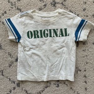 PEEK SHIRT “original” definition on back 6/12 mth